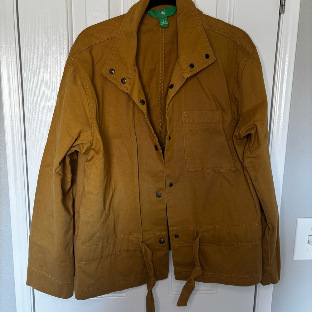 dip Women's Mustard Utility Jacket
